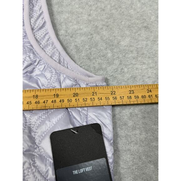 Fabletics Mens L Lilac Mist The Loft Vest Quilted NWT - Picture 5 of 15